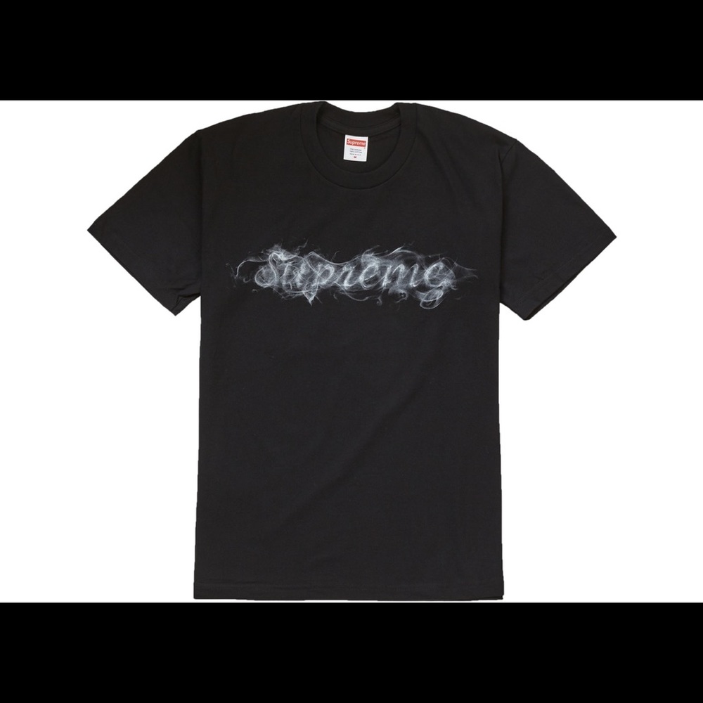 Supreme Smoke Tee Black (XL)